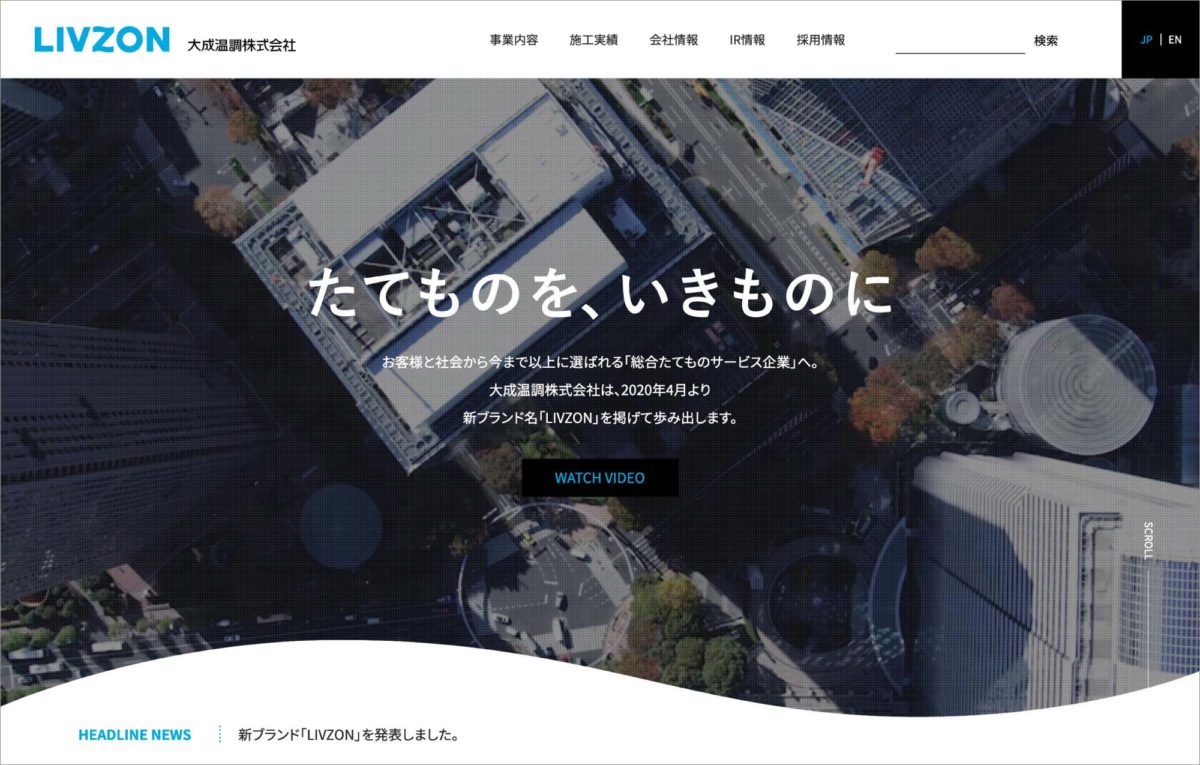 LIVZON Web Site